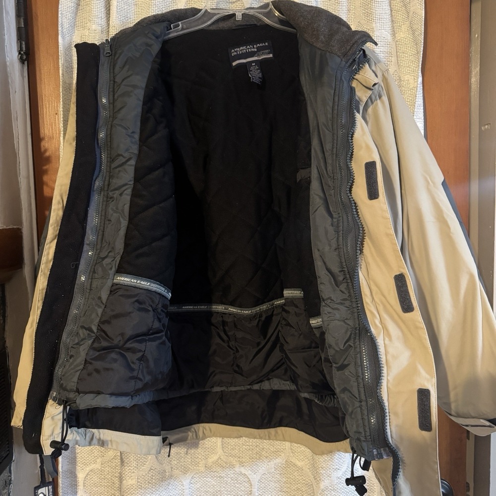 Vintage Y2K American Eagle Outfitters Jacket Mens M AE7 Performance Skiing - Picture 4 of 8